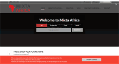 Desktop Screenshot of mixtafrica.com